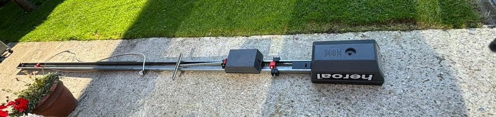 Garagedeuropener, Ophalen, Gebruikt, Garagedeur, Metaal