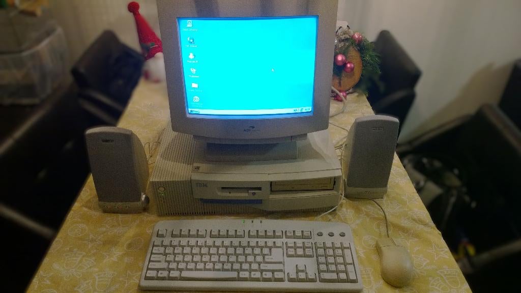 Zeldzame IBM PC 300PL,Pentium Pro, Win 95, SSD, Compleet, Ophalen, IBM