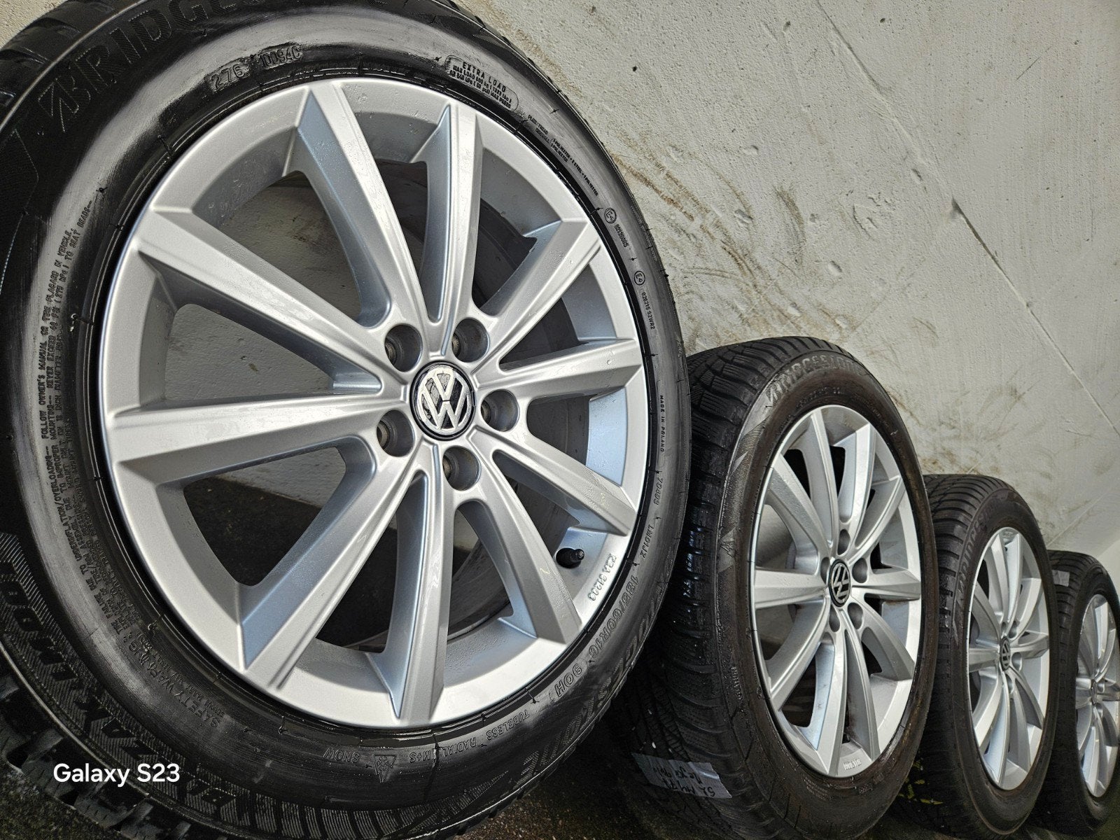 16 inch originele Vw Polo  ibiza fabia velgen winterbanden, Ophalen of Verzenden