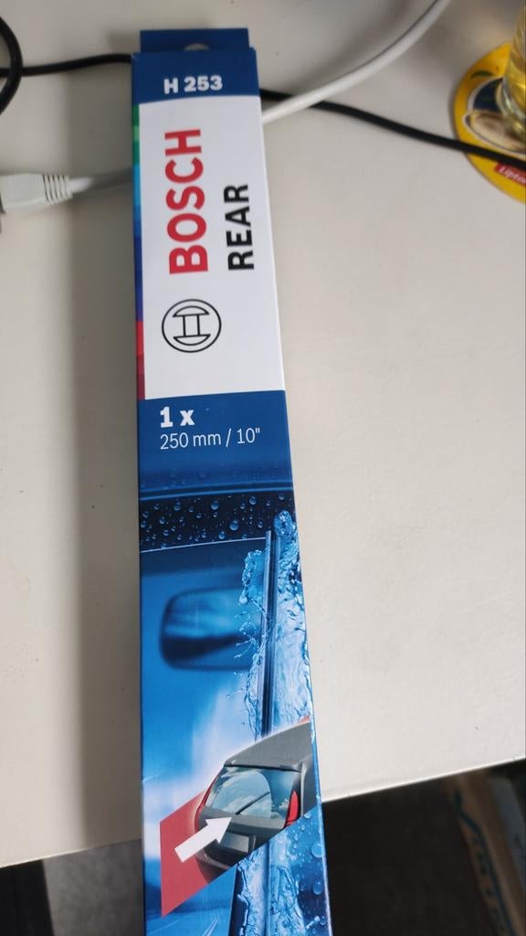 Bosch achterruit wisser h 253, Ophalen of Verzenden, Nieuw, Opel