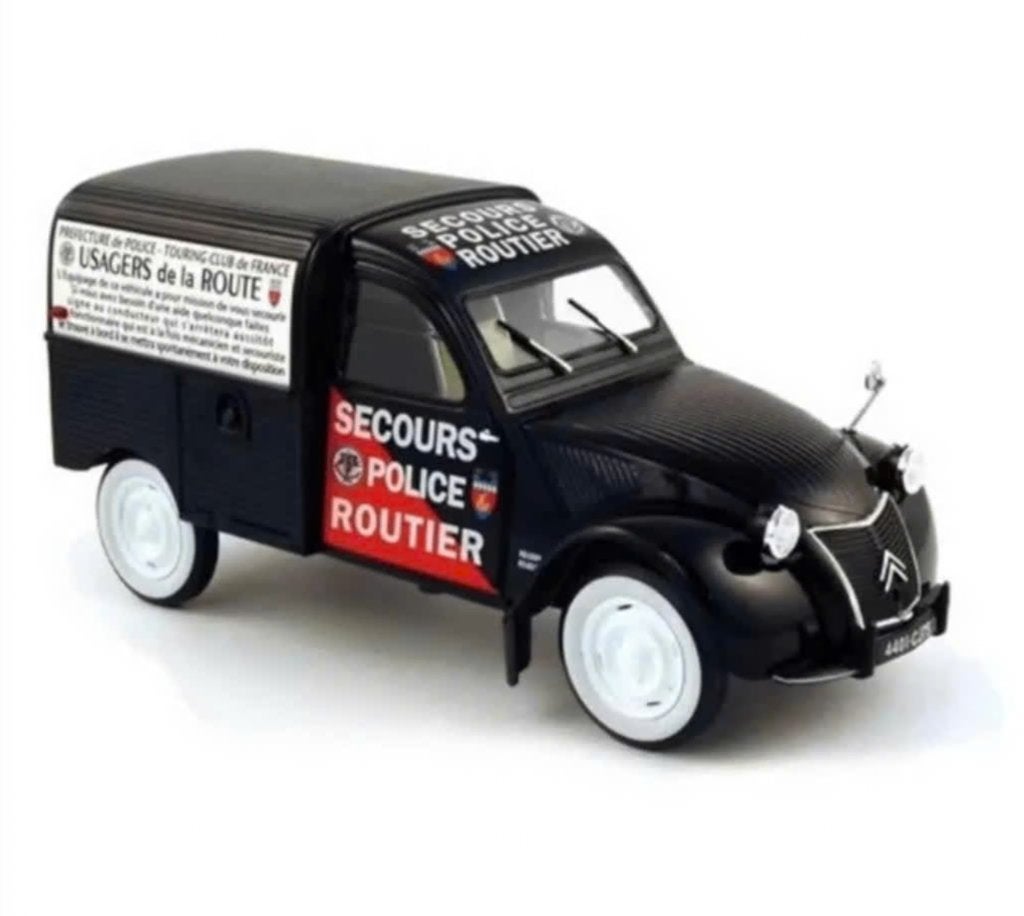 Citroen 2CV Fourgonnette 1952 Police 1/18 NOREV ref. 181504, Verzenden, Nieuw, Auto, Norev