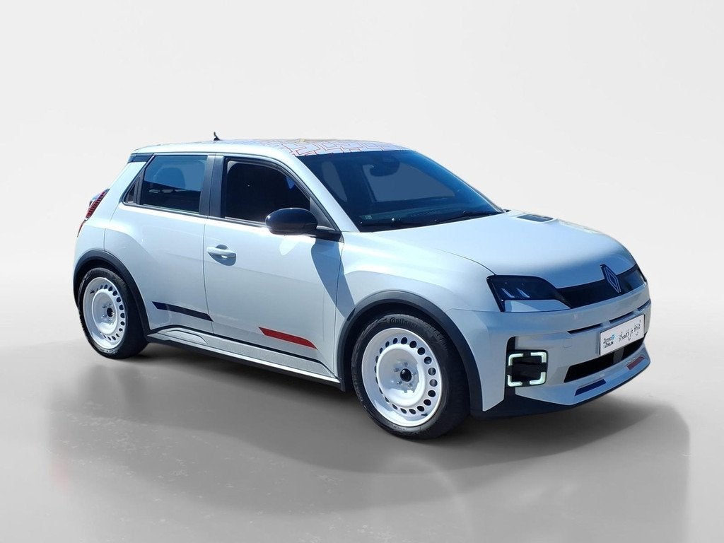 Renault 5 urban range evolution 40 kWh Rallye uniek exemplaa, Auto's, Renault, 12 maanden, Stof, Origineel Nederlands, Grijs