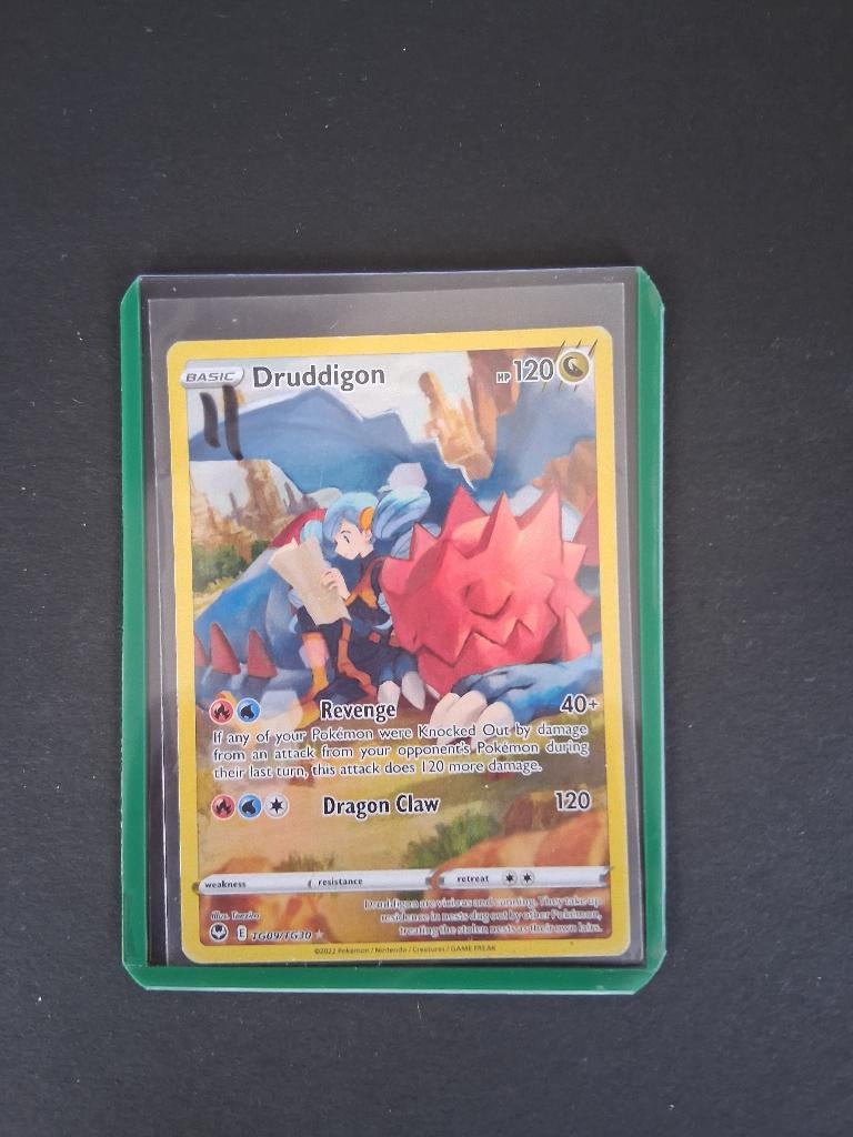 Druddigon TG09/TG30 (Silver Tempest) NM, Ophalen of Verzenden, Nieuw, Losse kaart, Foil
