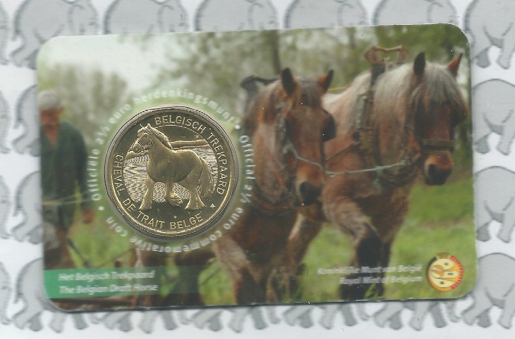 België 2,5 euro 2026 "Belgisch Trekpaard" (Nederl.of Frans), Ophalen of Verzenden, België, Overige waardes, Losse munt