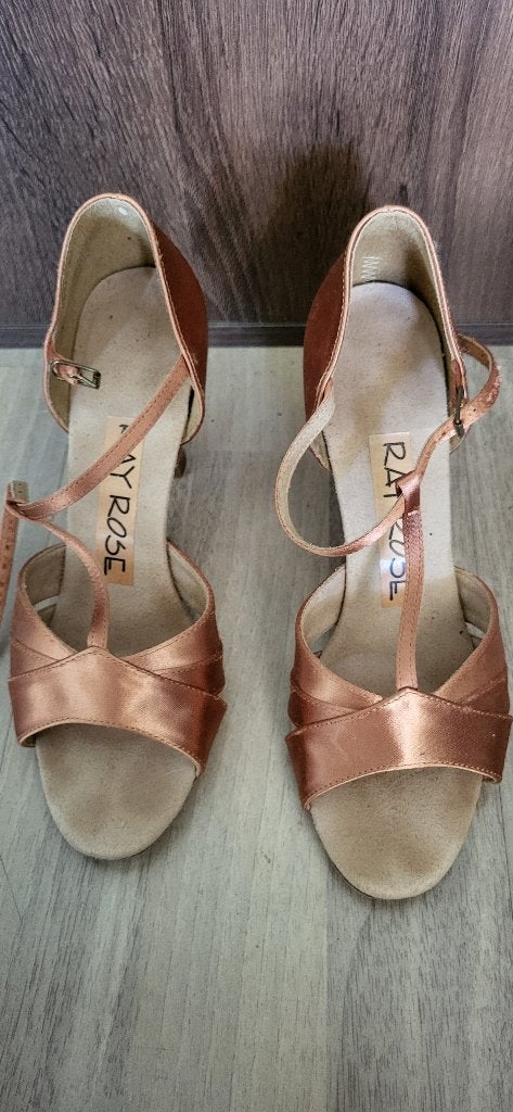 Ray Rose Carmen 2 Latin dansschoenen - maat 38, Dansschoenen, Ophalen of Verzenden, Zo goed als nieuw, Roze