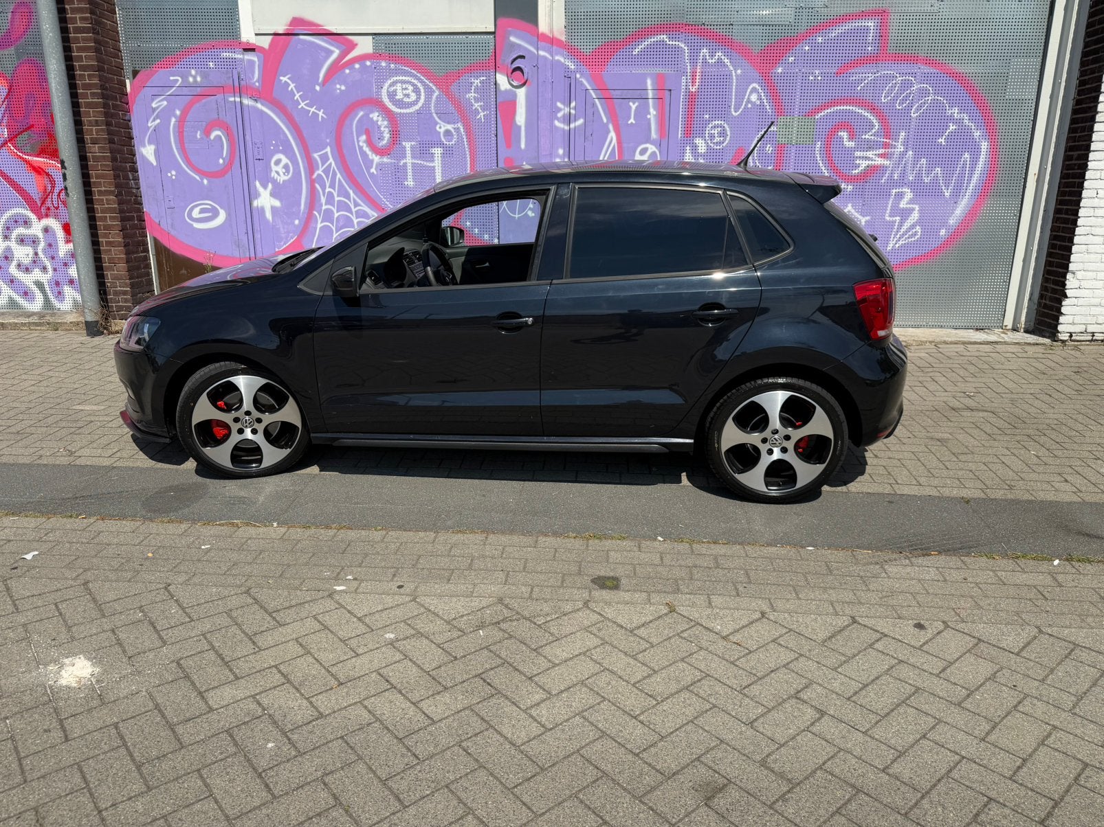 Polo Gti 1.4 TSI 210 pk DSG 2011 Zwart, Auto's, 1169 kg, 4 cilinders, 179 pk, Zwart