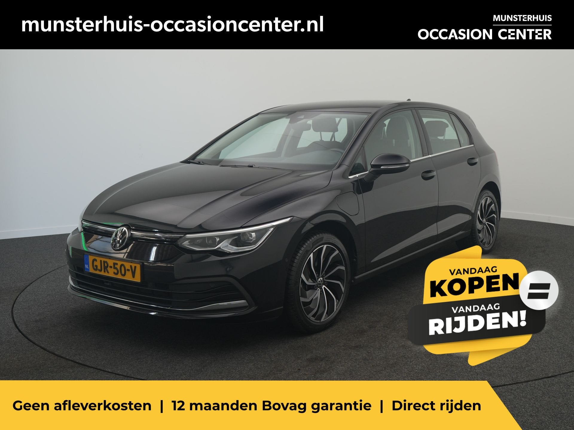 Volkswagen Golf 1.4 eHybrid GTE - RIJKLAARPRIJS - Adaptive C, Auto's, 12 maanden, 1490 kg, Gebruikt, Euro 6