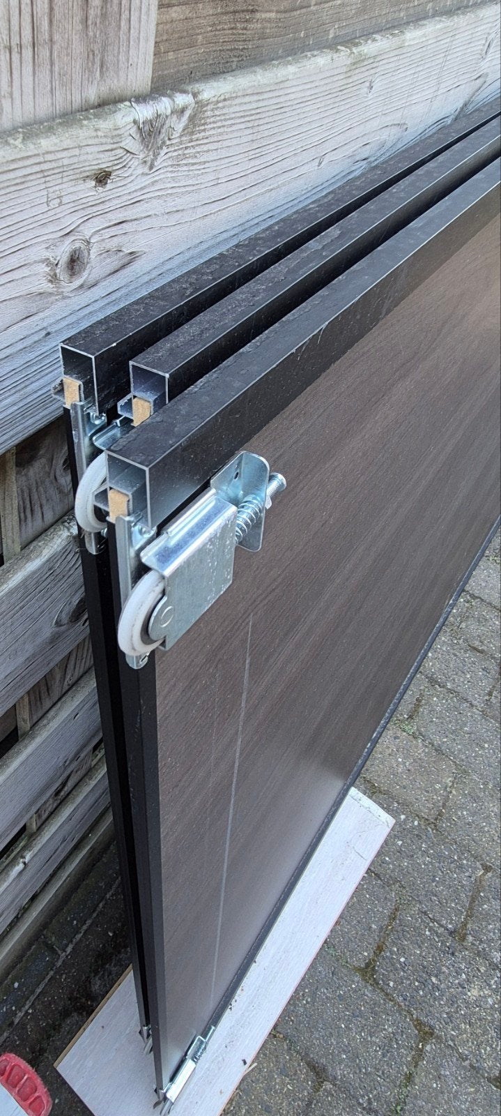 Schuifdeuren 3 stuks +- 246 x 104 cm, Ophalen, Gebruikt, Onbekend@gmail.com, Onbekend