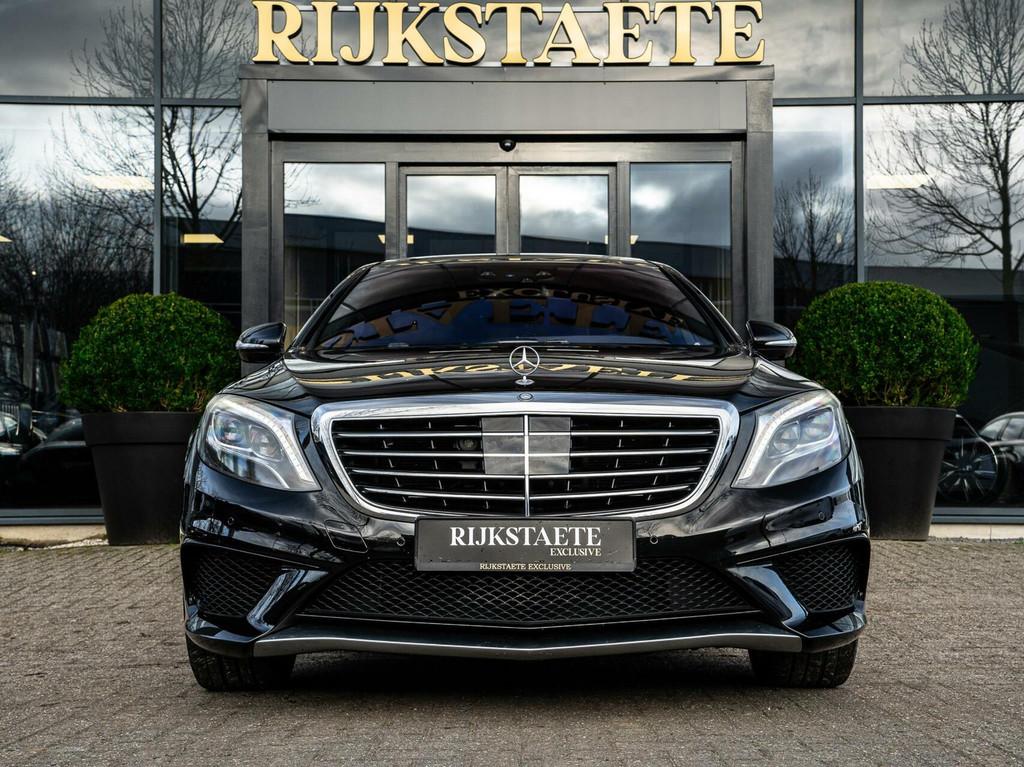 Mercedes S-klasse AMG S63 4Matic Lang|V8|BURMESTER|NIGHTVIS., Auto's, Mercedes-Benz, Automaat, 5461 cc, Gebruikt, Verwarming stoelen achter