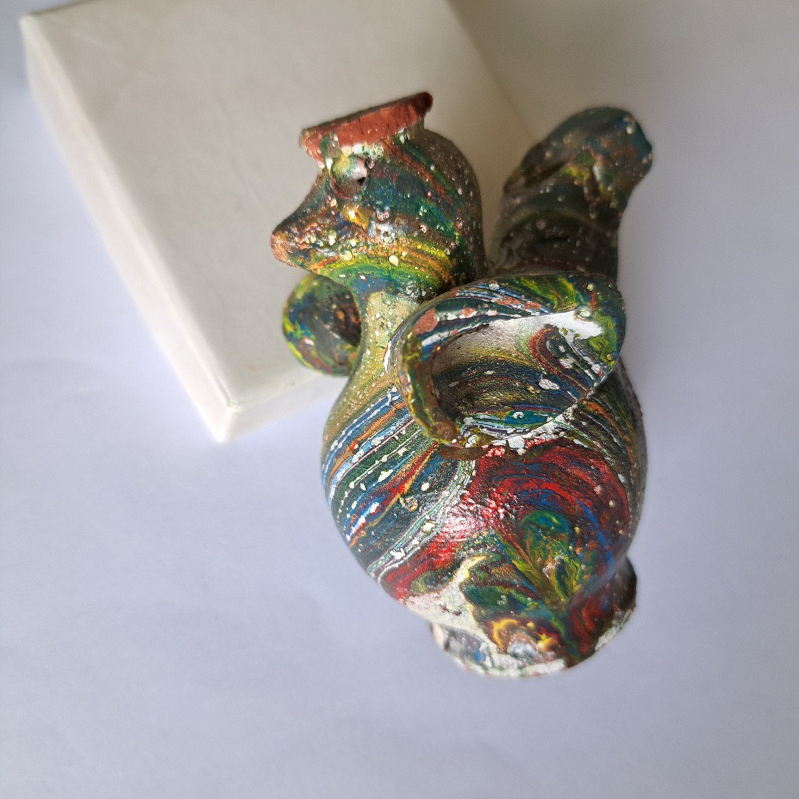 Vintage vogelfluitje mix kleuren fluitje, Verzenden