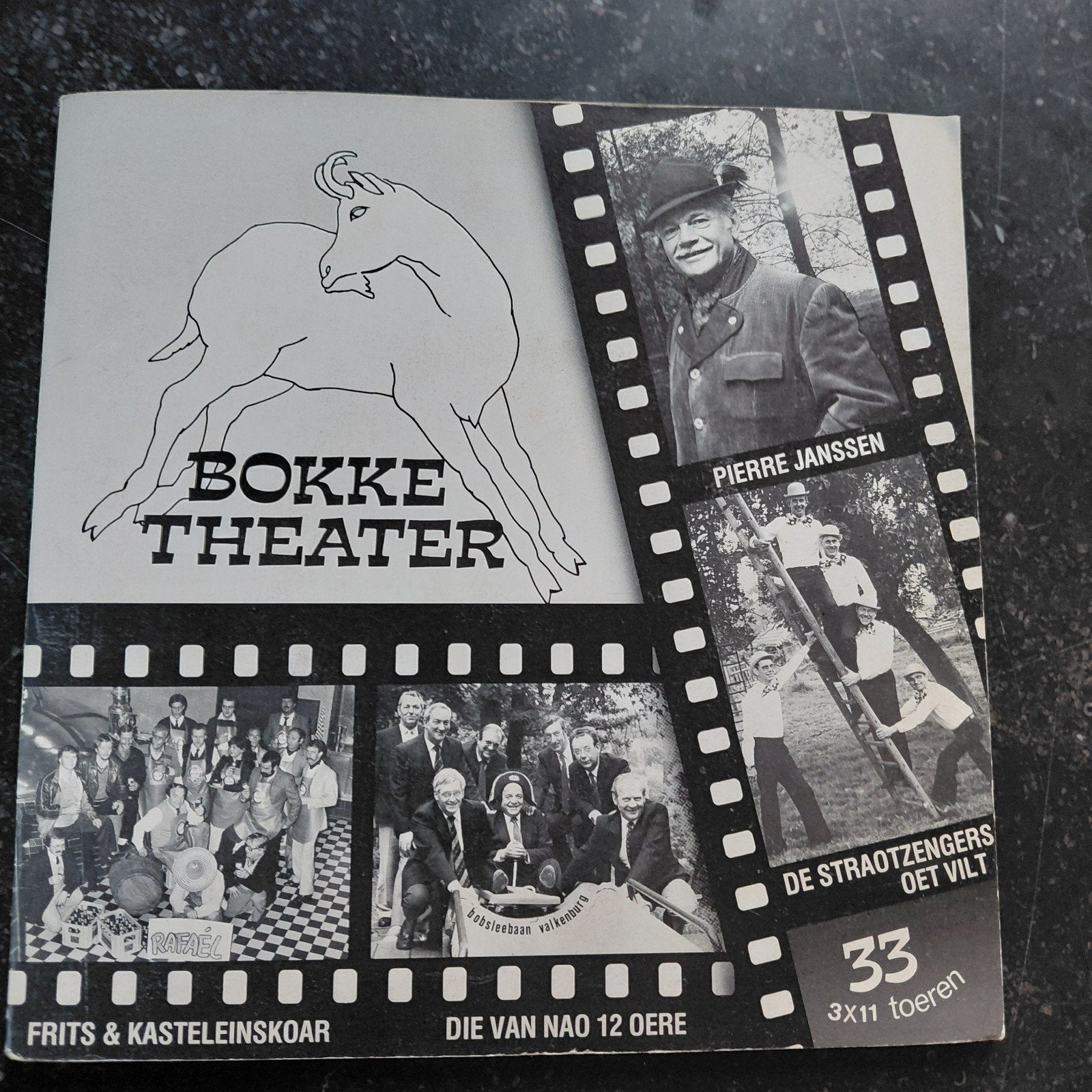 Bokke Theater - Pierre Janssen, De Straotzengers Oet Vilt, Cd's en Dvd's, Ophalen of Verzenden, Gebruikt, 7 inch, EP