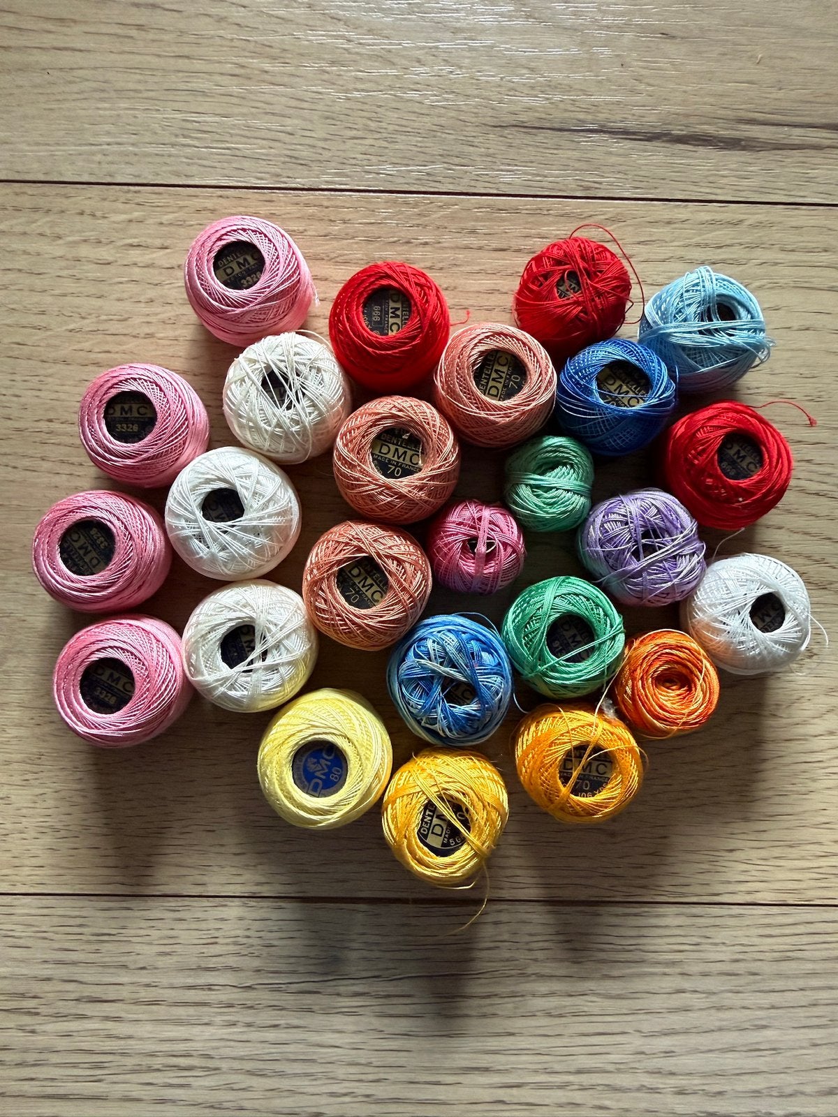 DMC Cotton Perlé garen 25 st., Ophalen of Verzenden, Nieuw, Handborduren, Borduurgaren of Zijde