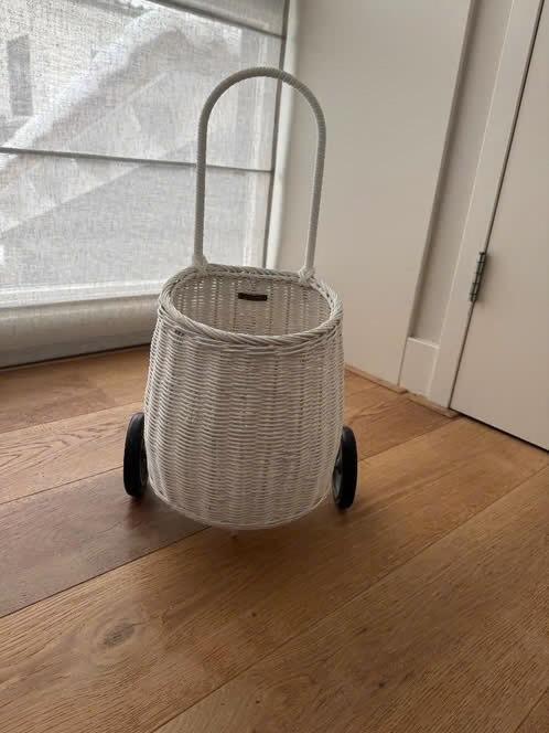 Olli Ella Luggy Basket wit, Ophalen, Zo goed als nieuw, Overige typen