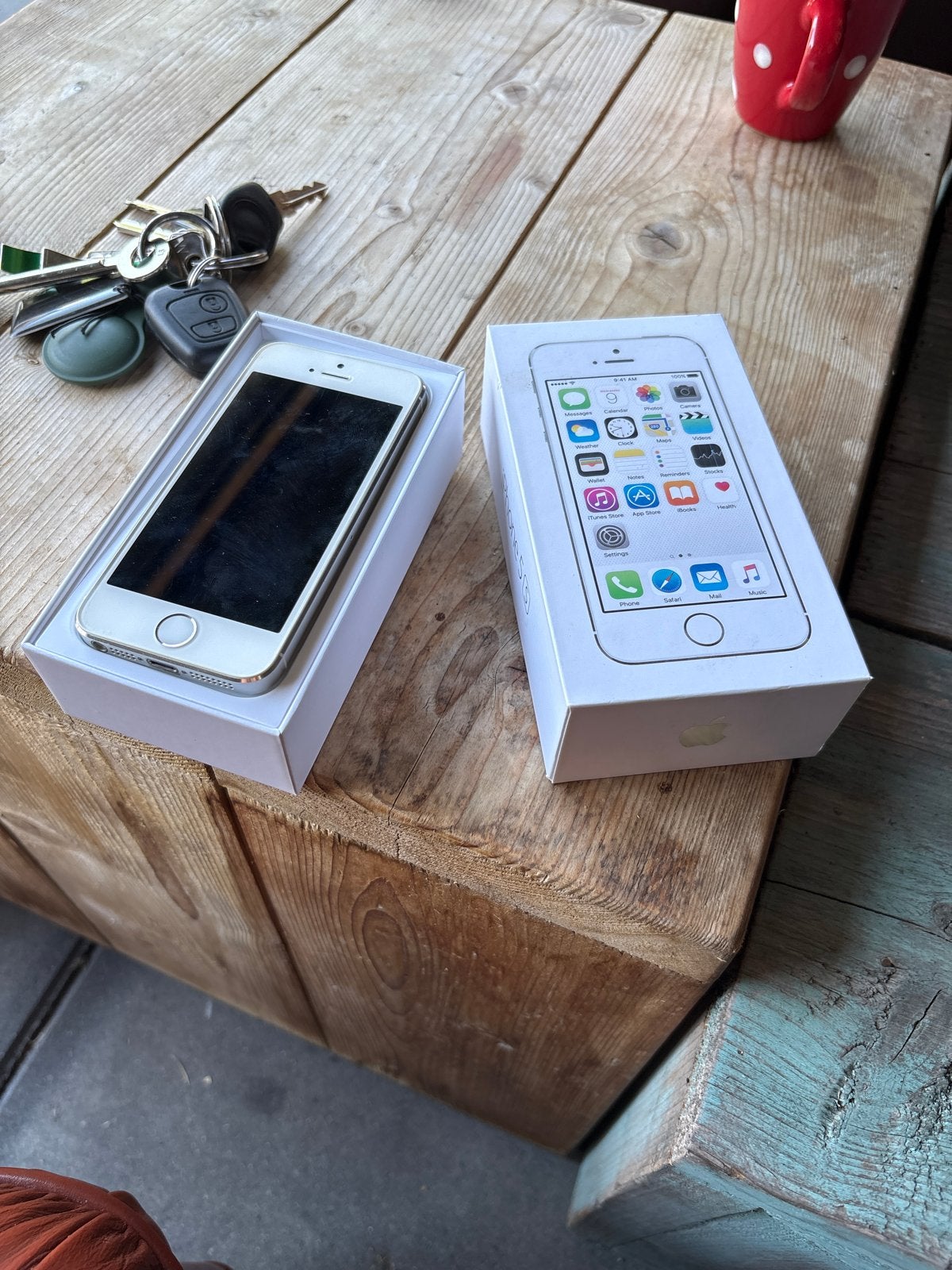 iPhone 5S 16GB Zilver - Zonder lader, Telecommunicatie, Mobiele telefoons | Apple iPhone, Gebruikt, 16 GB, Zonder abonnement, Zonder simlock