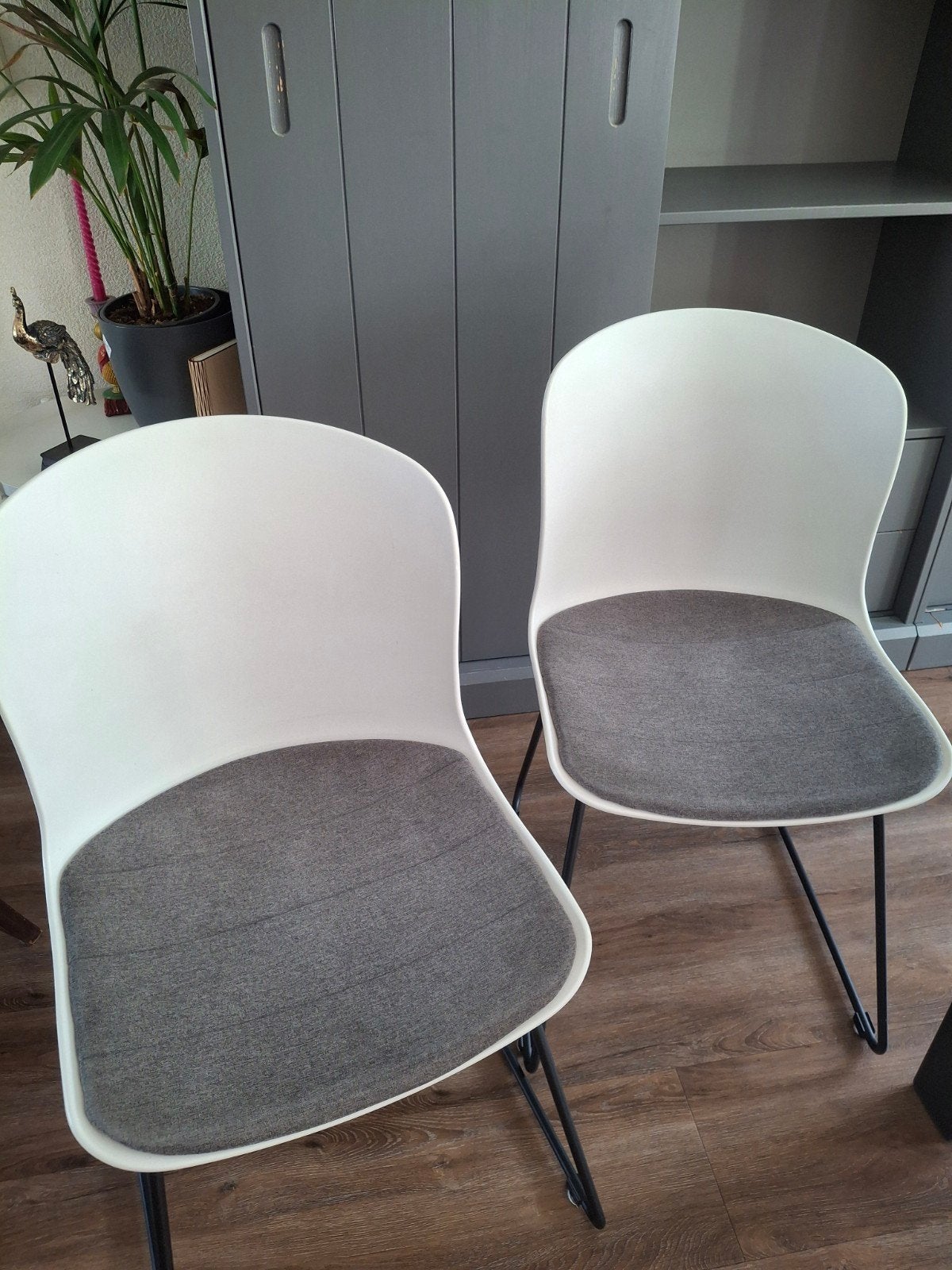 Diverse eetkamerstoelen, Huis en Inrichting, Ophalen, Gebruikt, Overige kleuren, Stof