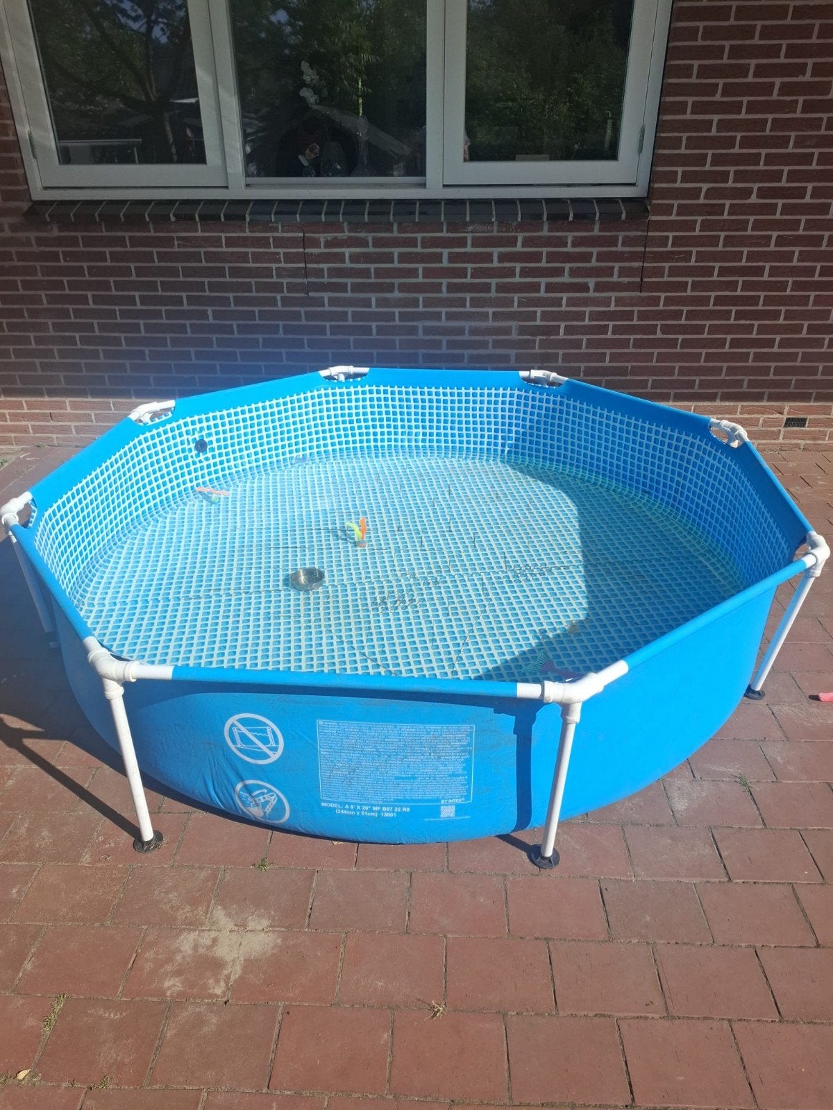 intex zwembad te koop 24451 cm, Ophalen, Rond, Opzetzwembad, Minder dan 80 cm