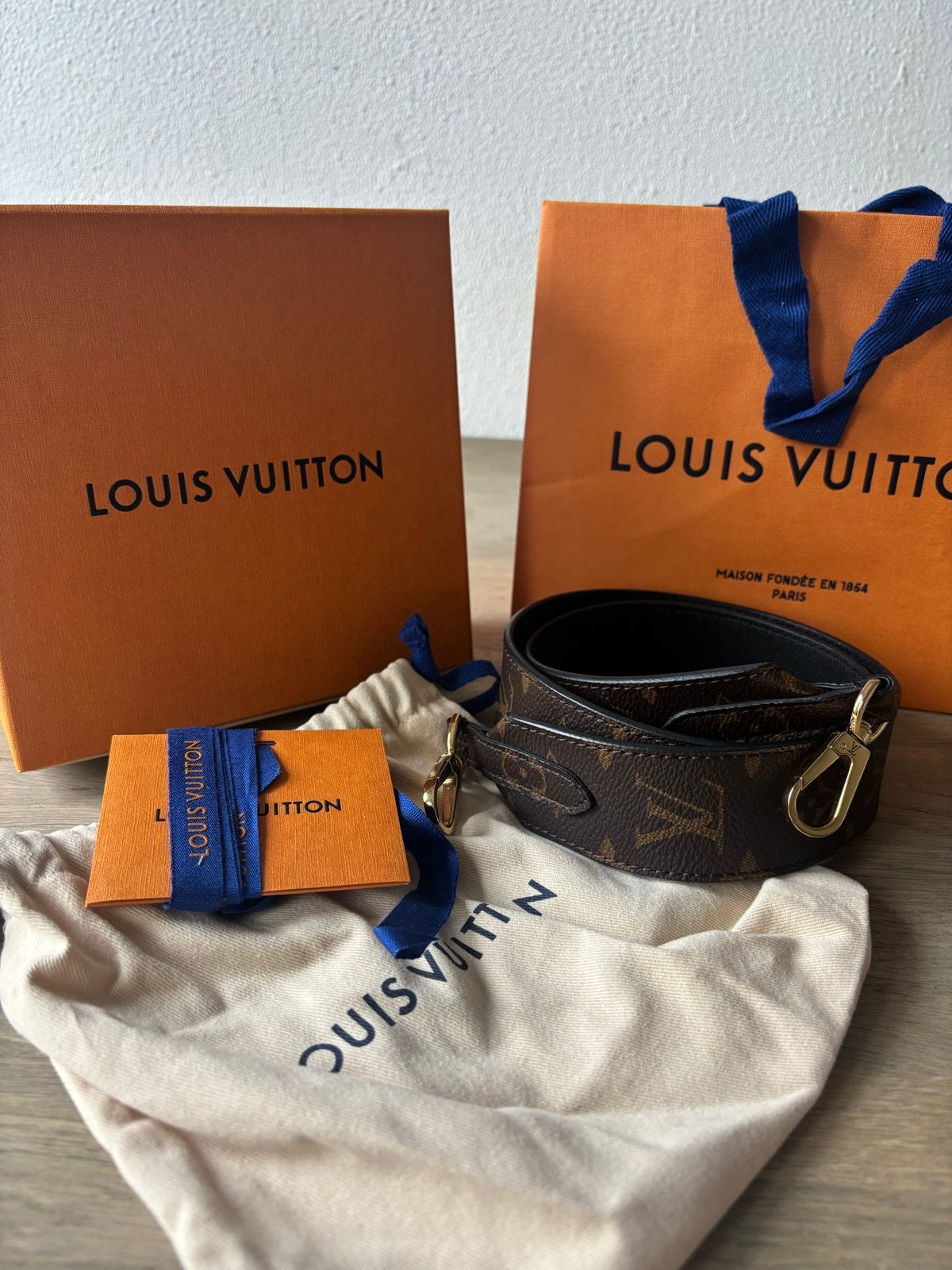 Louis Vuitton Monogram strap speedy, pochette metis, Verzenden, Zo goed als nieuw
