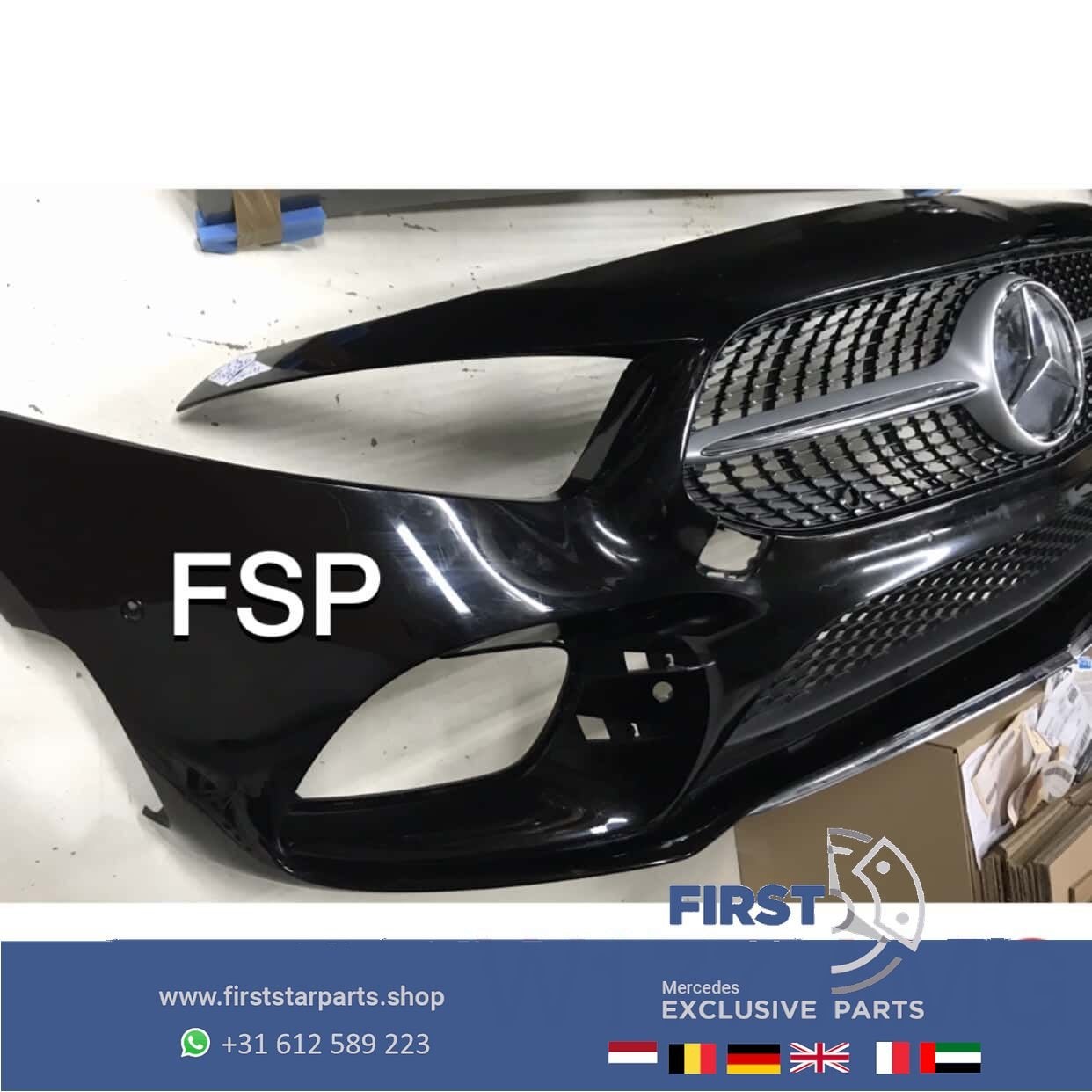 W177 A35 AMG Voorbumper Mercedes A Klasse 2019-2020 + gril, -, Voor, -, Bumper
