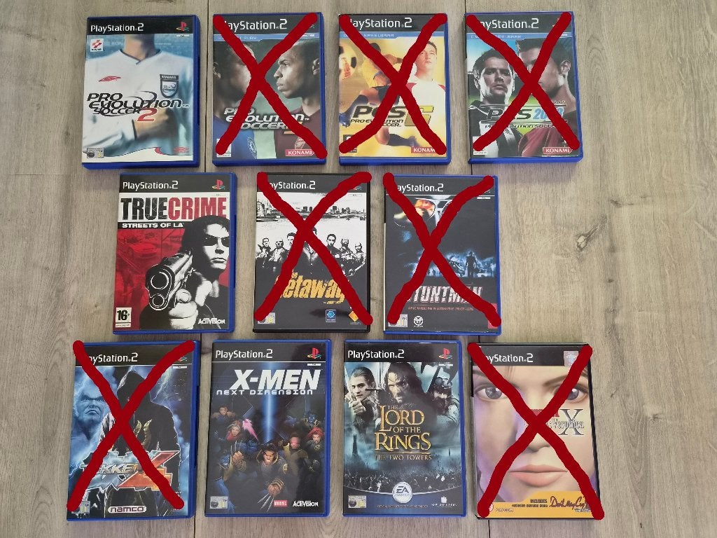 Diverse PS2 games, Overige genres, 2 spelers, Ophalen of Verzenden, Zo goed als nieuw