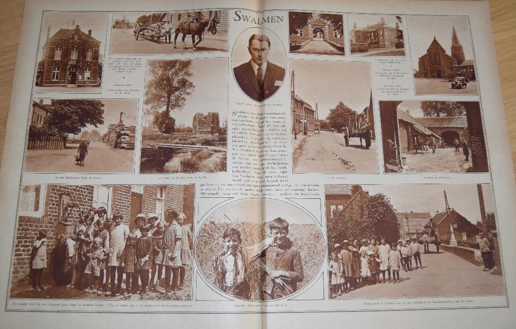Swalmen Asselt en Boukoel uit oude tijdschriften lees, Verzamelen, Ansichtkaarten | Nederland, Ophalen of Verzenden, 1920 tot 1940