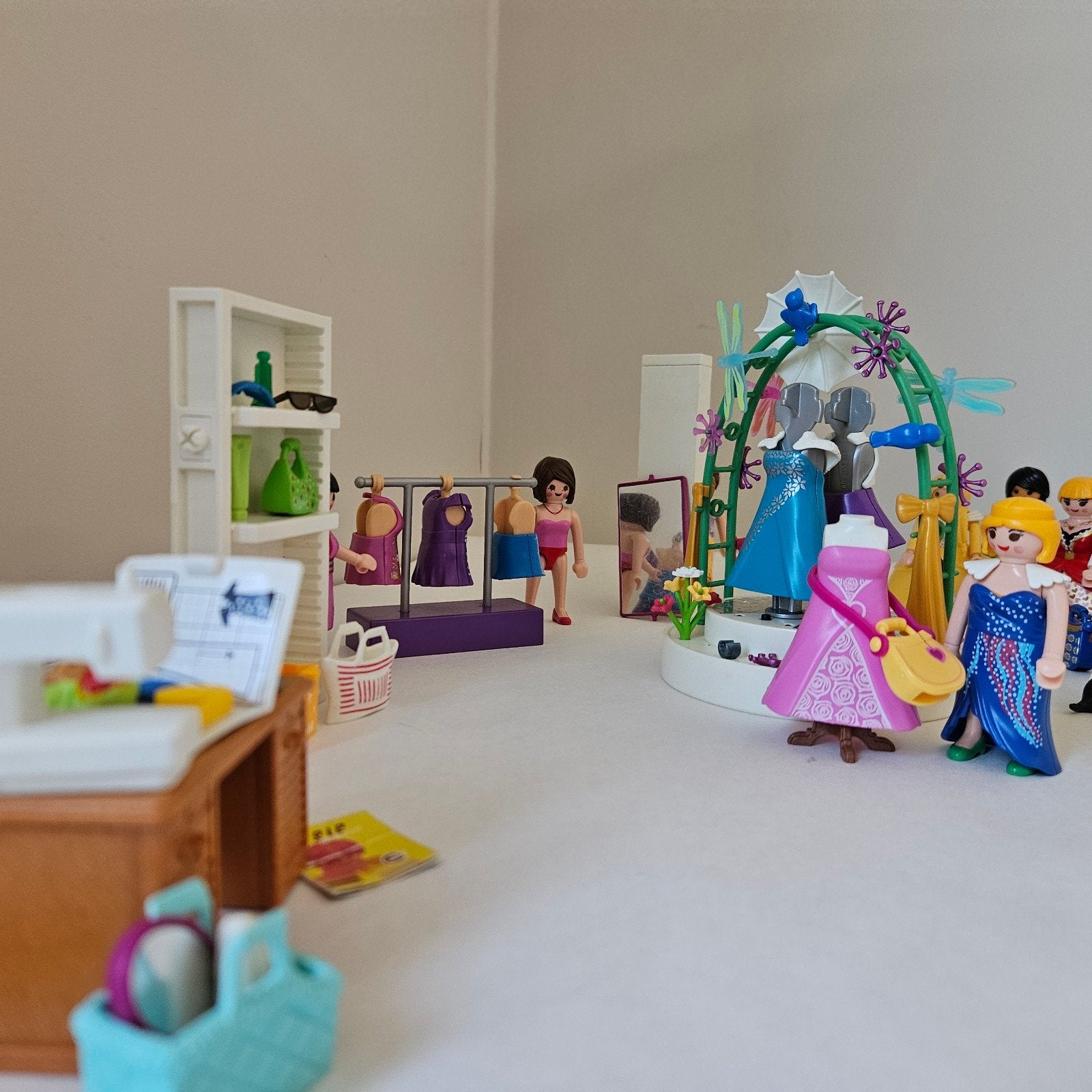PLAYMOBIL City Life Kledingwinkel – Fashion, Jurken & Mode, Kinderen en Baby's, Speelgoed | Playmobil, Gebruikt, Losse onderdelen