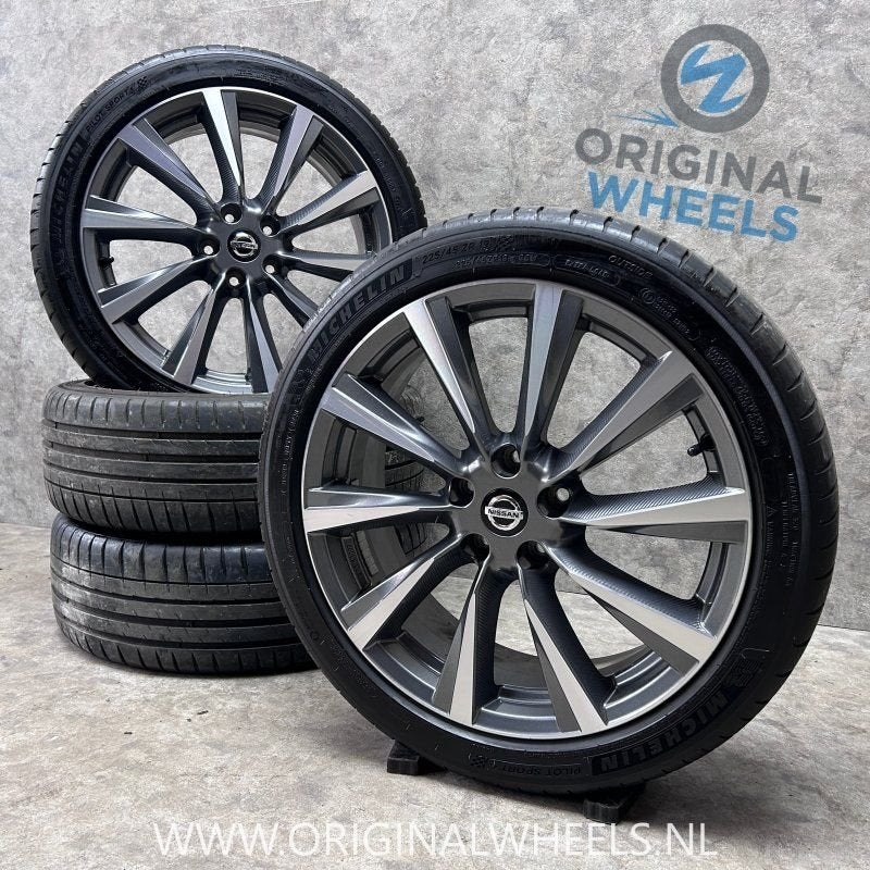 19 inch originele velgen + zomerbanden Nissan Qashqai