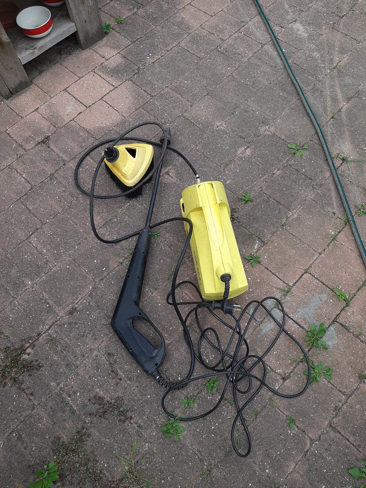 Kärcher HDR 109+ Hogedrukreiniger met terrasreiniger, Ophalen, Gebruikt, Elektrisch, Kärcher