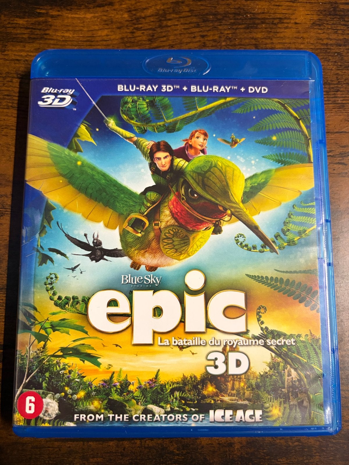 Epic (2013) 3D Blu-ray + Blu-ray + DVD - Blue Sky Studios, Nederlands, Film, Ophalen of Verzenden, Vanaf 6 jaar