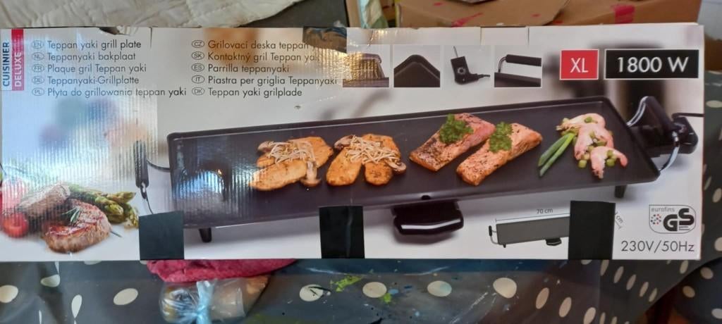 gourmetstel 8 pers,, Witgoed en Apparatuur, Gourmetstellen, Ophalen, Zo goed als nieuw, 8 personen of meer