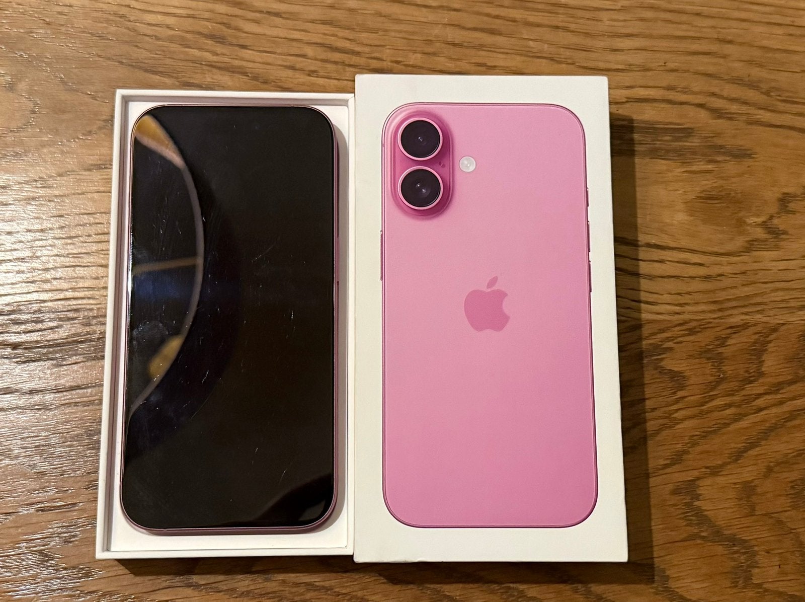 Apple Iphone 16 Roze | 89% Batterijconditie | 128GB, Telecommunicatie, Ophalen of Verzenden, Zo goed als nieuw, Roze, 128 GB