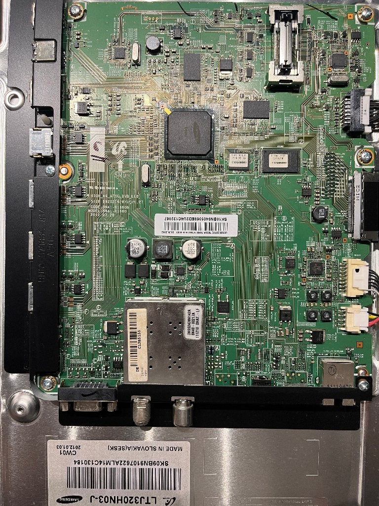 Moederbord Samsung TV type UE32D5720, Ophalen of Verzenden, Niet werkend