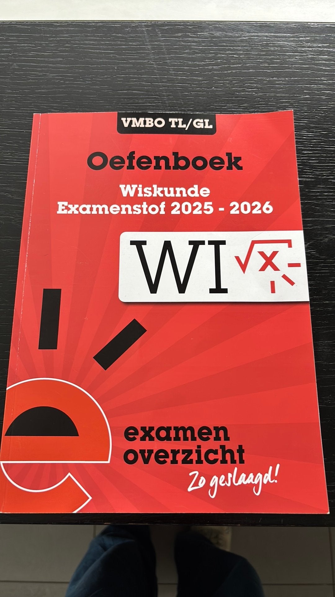 ExamenOverzicht - Oefenboek Examenstof Wiskunde VMBO TL/GL, Ophalen of Verzenden, Nederlands, Overige niveaus, ExamenOverzicht