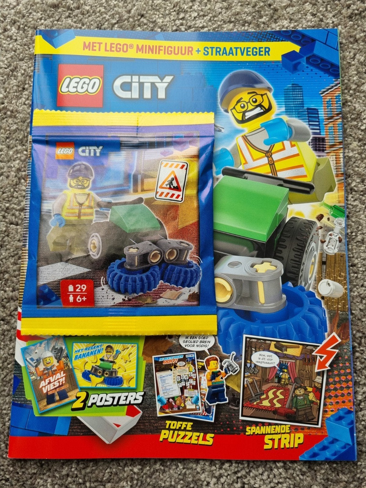 Tijdschrift : Lego City nr. 4 - 2026 + mini-set (nieuw!), City, Lego, Nieuw, Ophalen of Verzenden
