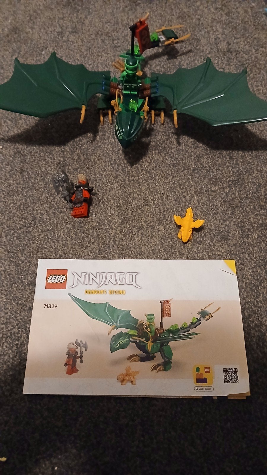 LEGO Ninjago 71829 loyds Draak  met doos en instructies, Ophalen, Gebruikt, Lego, Inclusief instructies