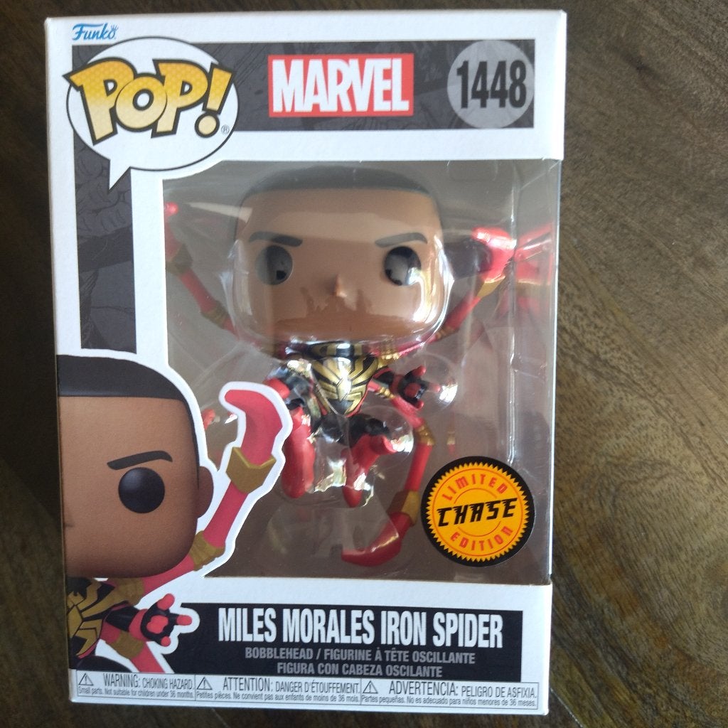 Funko Pop! Spider-Man Miles Morales #1448 Chase, Ophalen of Verzenden, Nieuw