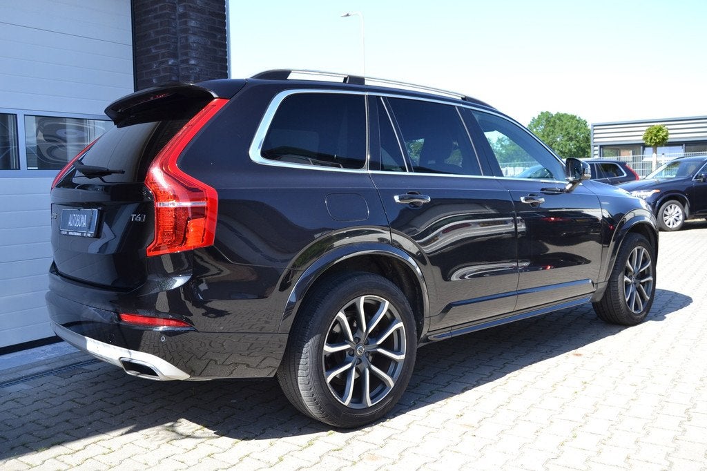 Volvo XC90 2.0 T6 AWD Momentum,7 persoons panoramadak, Auto's, Volvo, Gebruikt, Zwart, 4 cilinders, 1969 cc