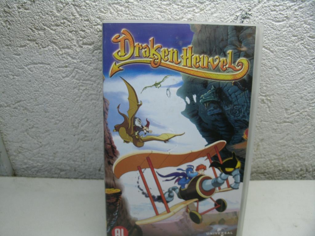 vhs 15a draken heuvel, Cd's en Dvd's, Alle leeftijden, Ophalen of Verzenden, Zo goed als nieuw