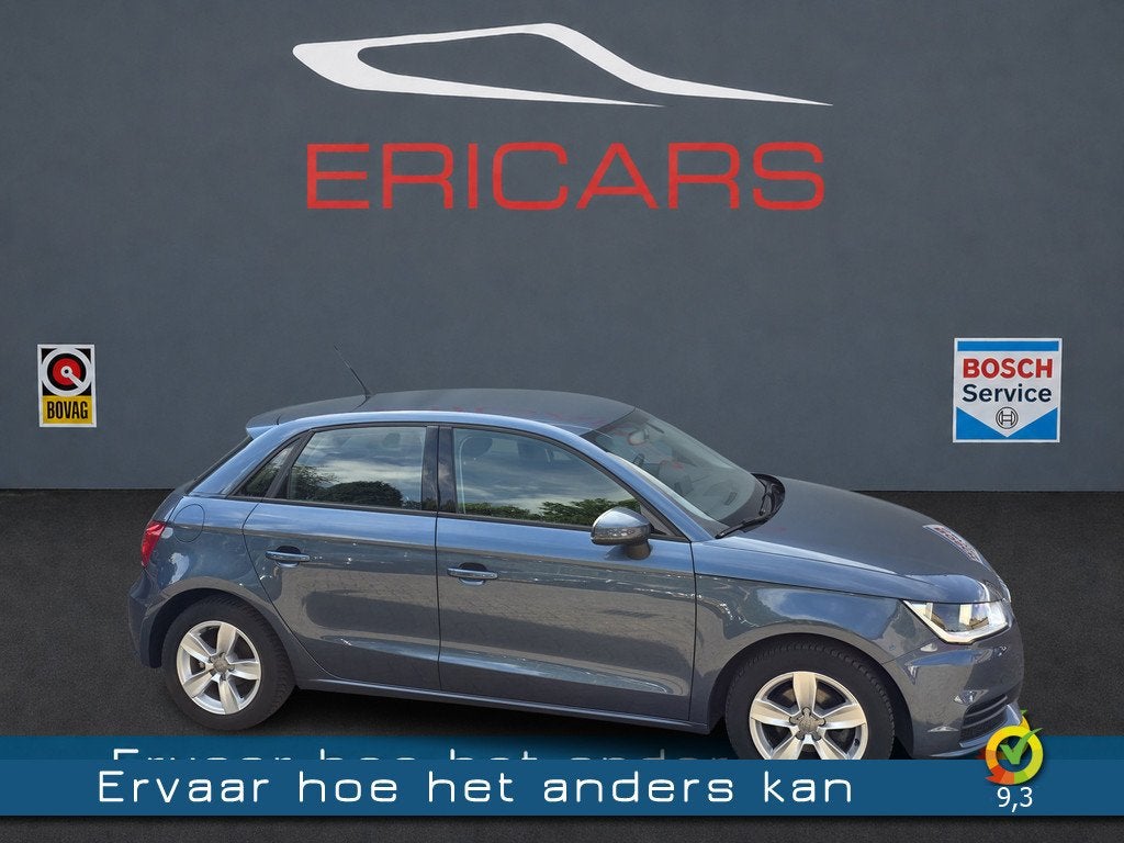 Audi A1 Sportback 1.0 TFSI AIRCO NAVI LM TEL (bj 2017), Voorwielaandrijving, Start-stop-systeem, Leder en Stof, Origineel Nederlands