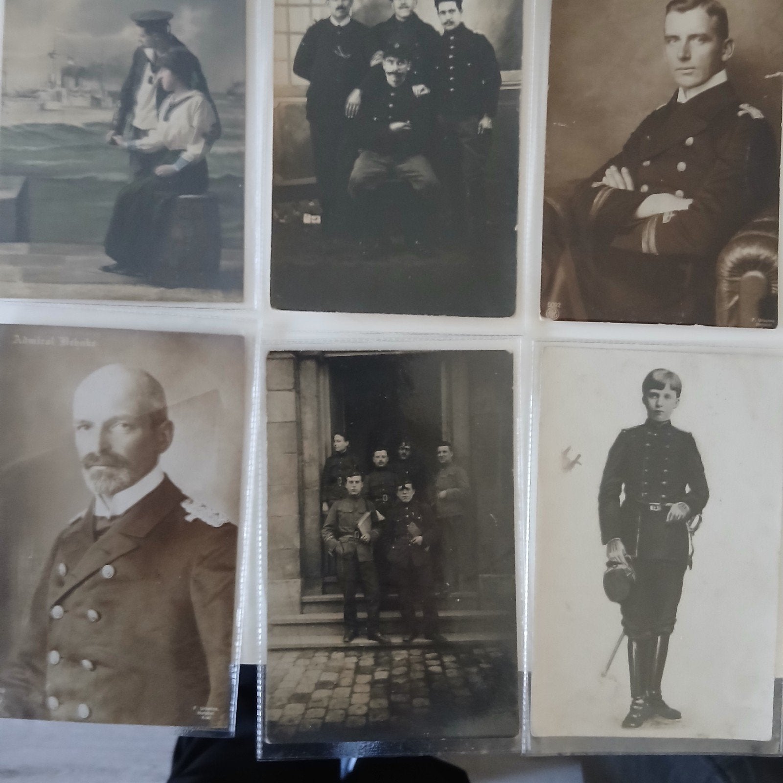 Verzameling van 14 oude ansichtkaarten Eerste Wereldoorlog, Verzamelen, Militaria | Algemeen, Ophalen