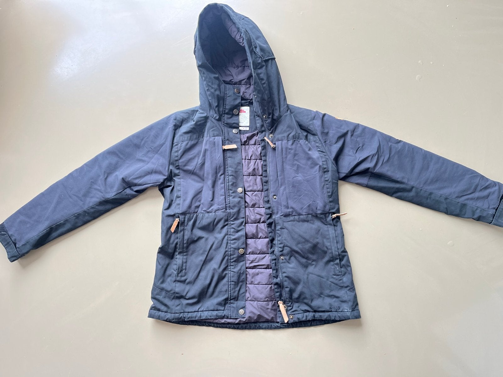 Fjällräven Övik Stretch Padded Jacket W - Maat M, Kleding | Dames, Ophalen of Verzenden, Gedragen, Maat 38/40 (M), Zwart