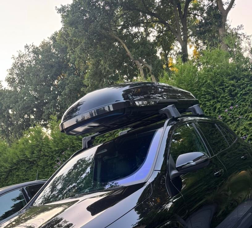 Mercedes dakkoffer 450l, Auto diversen, Dakkoffers, Zo goed als nieuw, Ophalen of Verzenden