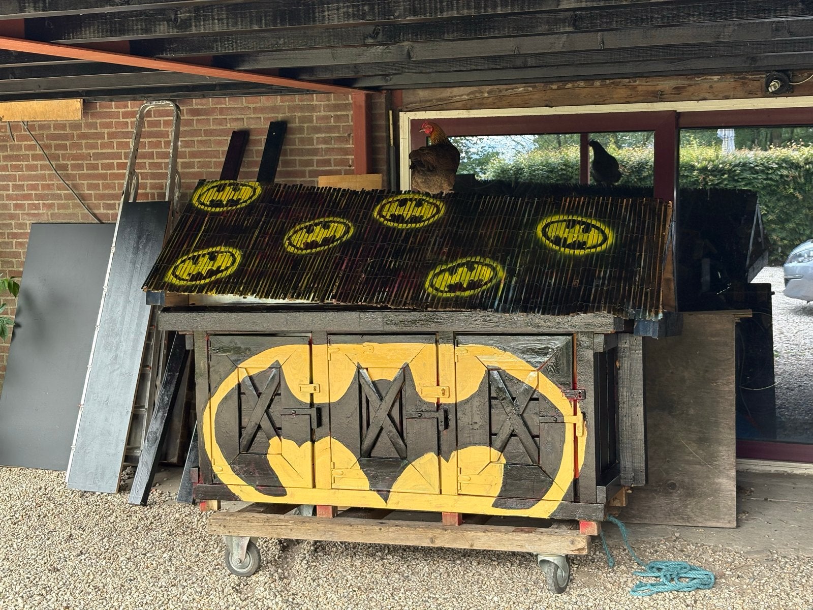 GRATIS Batman bar / kraam / Bar voor Feestjes, Ophalen, Gebruikt, Feestartikel, Film of Tv