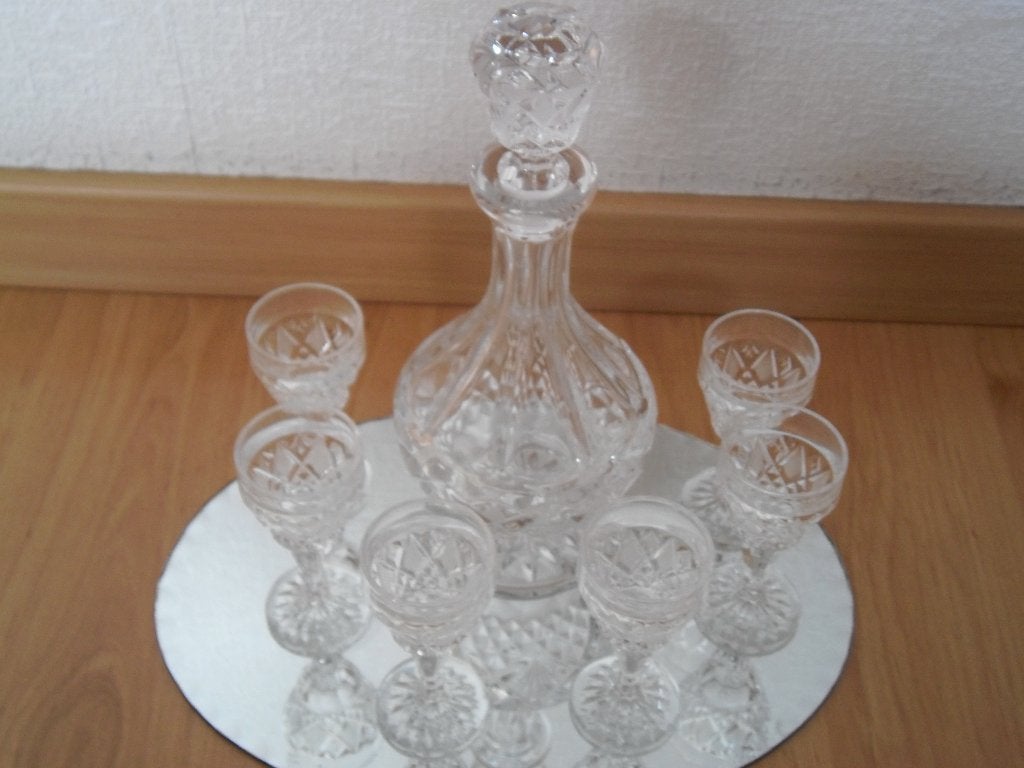 karaf set kristal, Ophalen of Verzenden