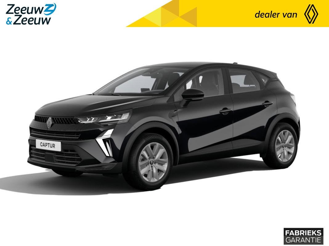 Renault Captur E-Tech full hybrid 160 evolution | Nu leverba, Auto's, 12 maanden, Stof, 1789 cc, Zwart