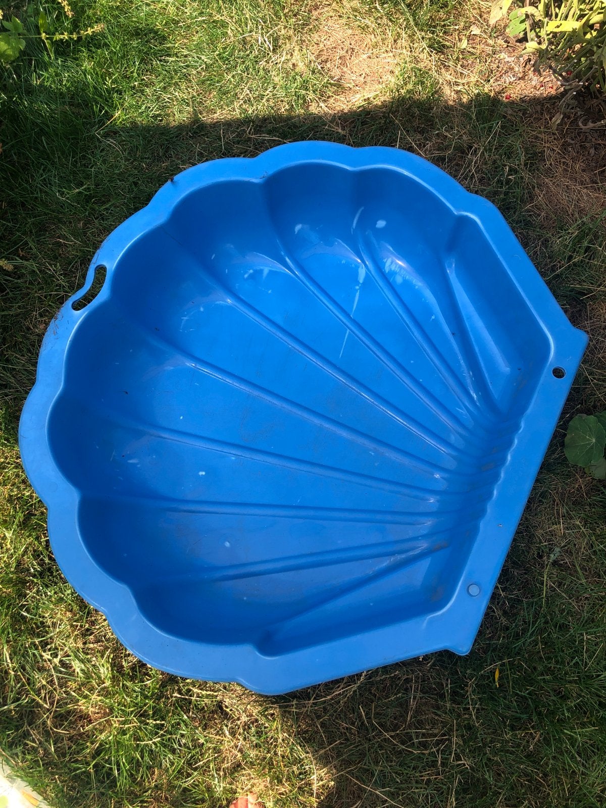 Blauwe zandbak schelp voor kinderen, Kinderen en Baby's, Ophalen, Gebruikt