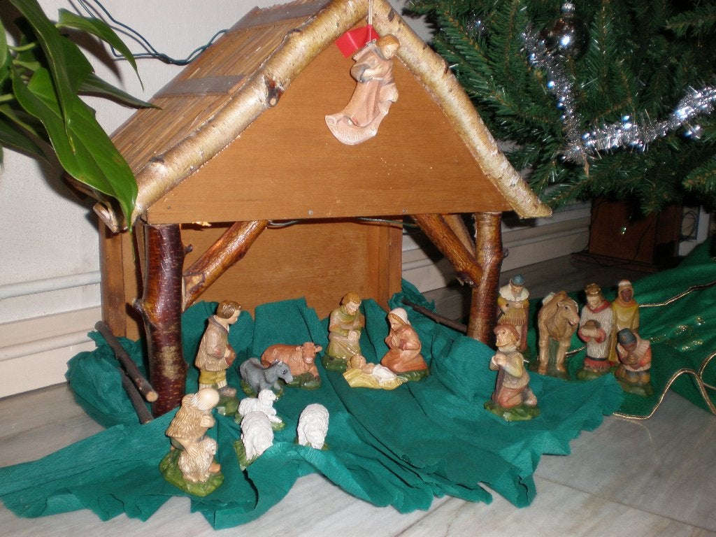 KERSTSTAL, Ophalen, Gebruikt