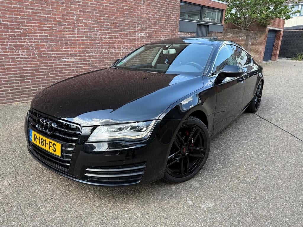 Audi A7 2.8 FSI LPG G3 150KW Quattro S-tronic 2010 Zwart, 2773 cc, 4 stoelen, Zwart, Leder