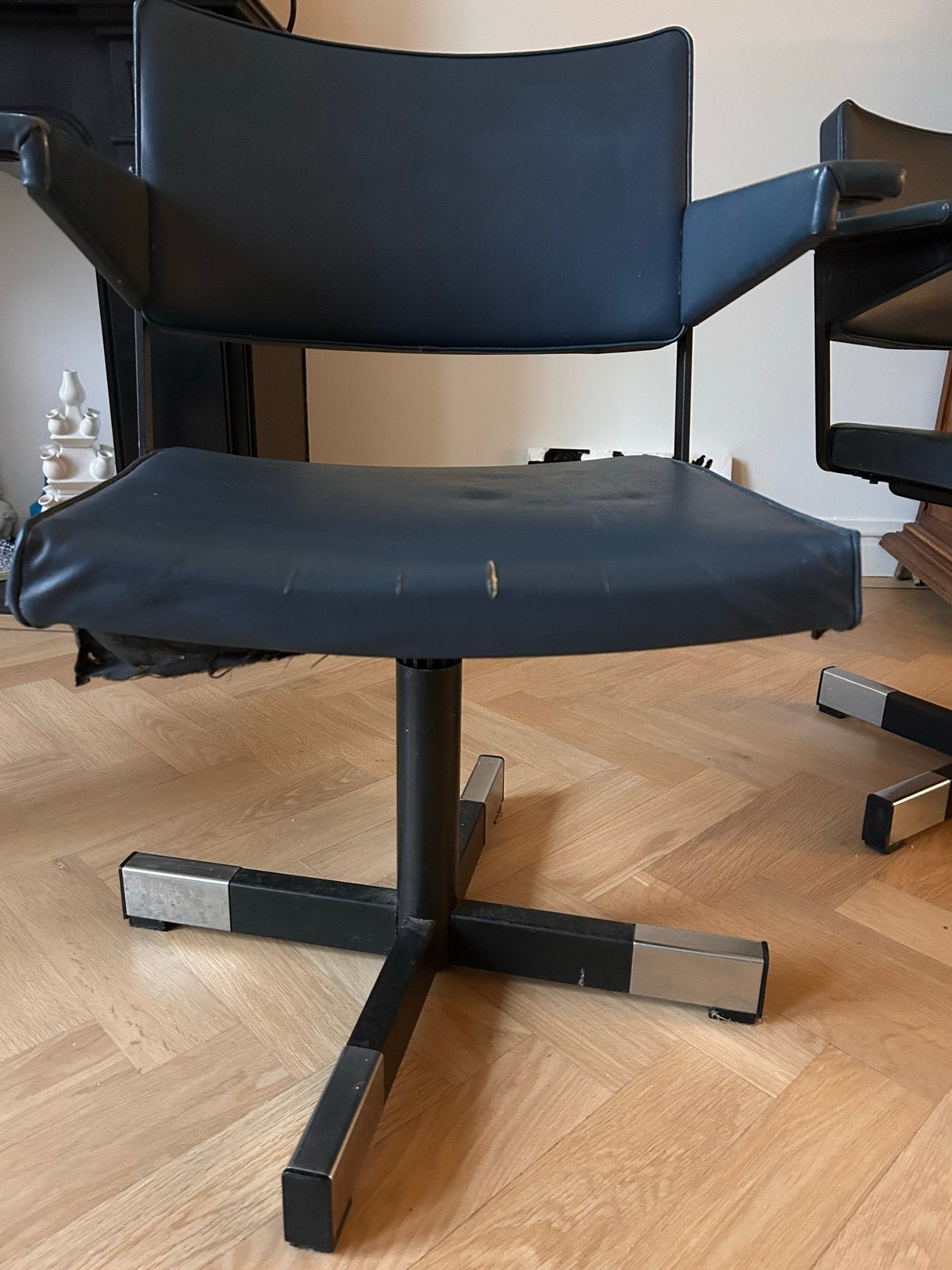 Gispen Bureaustoelen - Origineel, comfortabel, Ophalen, Gebruikt, Blauw, Bureaustoel