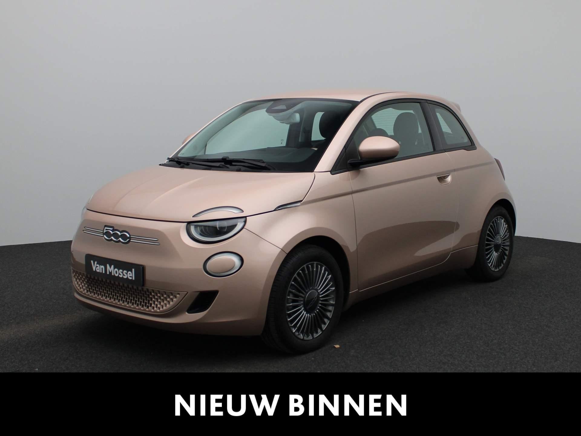 Fiat 500e Icon 42 kWh | Navigatie | Stoelverwarming | Parkee, Stof, 118 pk, Overige kleuren, 4 stoelen