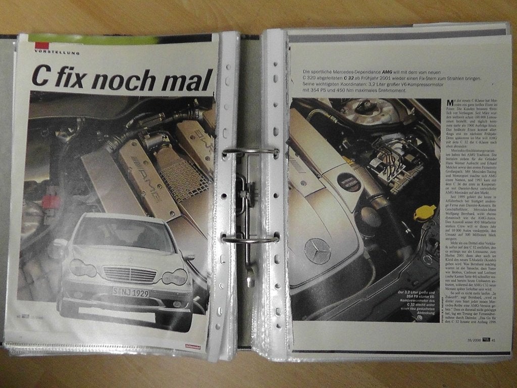 Mercedes C 32 AMG W203 ? Eerst 9x autotest lezen, Ophalen, Gelezen, Mercedes
